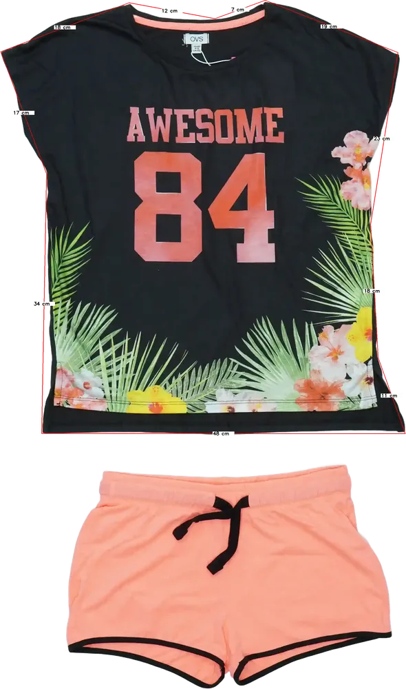 Multicoloured OVS 2-piece set - Top &amp; Bottom EU 152 / UK 12 years / US 12 years/L
