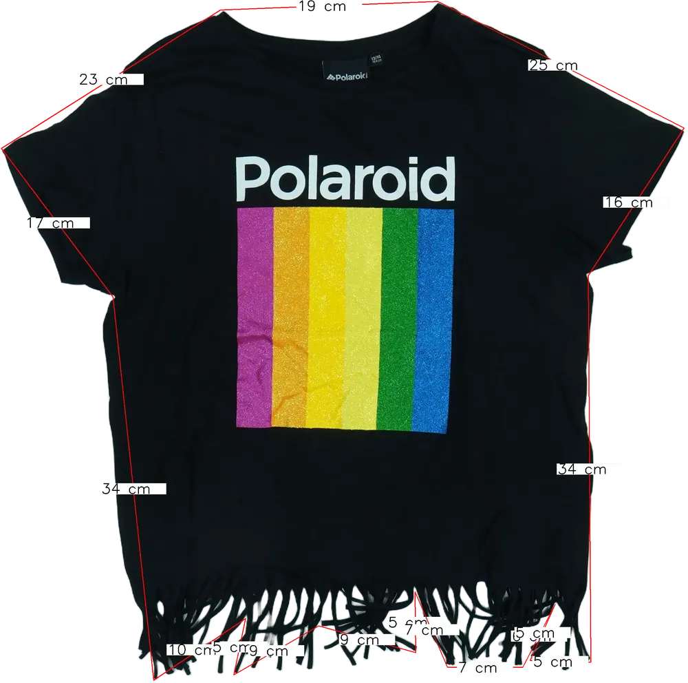 Fekete Egyéb Póló EU 164 / UK 14 év / US 14 év/XL