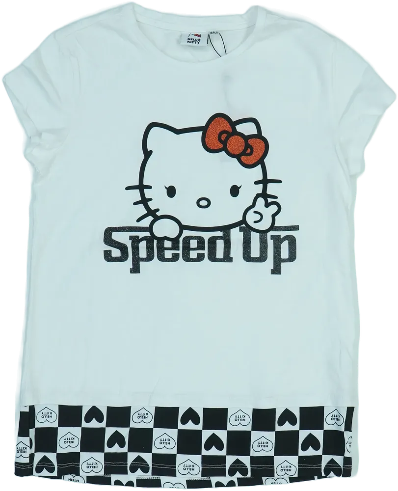 Fehér Hello Kitty Póló EU 164 / UK 14 év / US 14 év/XL