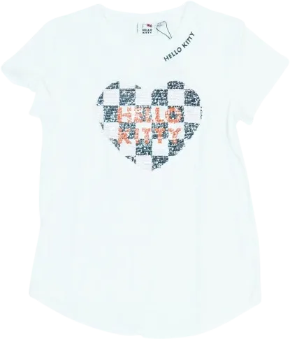 Fehér Sanrio Póló EU 140 / UK 10 év / US 10 év/L