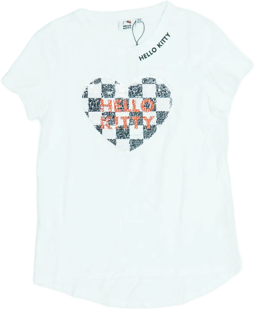 Fehér Sanrio Póló EU 152 / UK 12 év / US 12 év/L