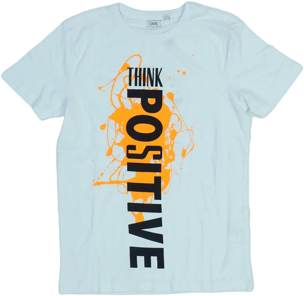 Fehér OVS Póló EU 158 / UK 13 év / US 14 év/XL