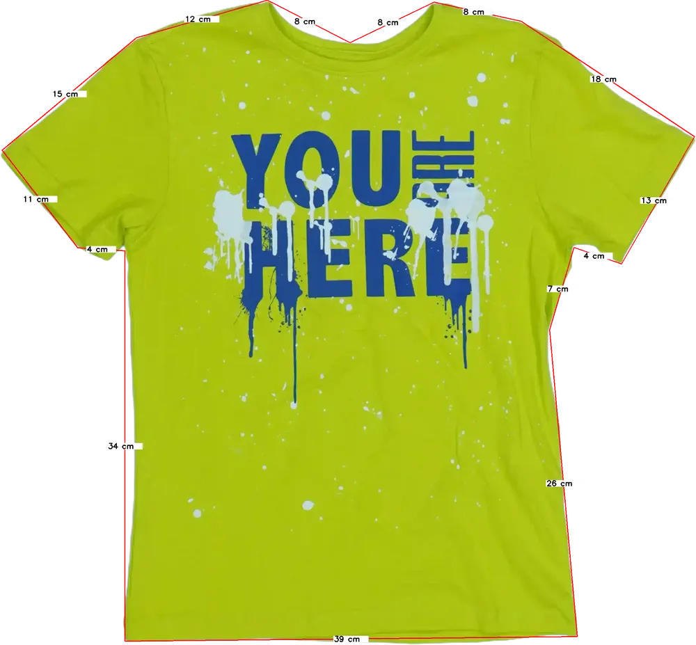 Zöld OVS Póló EU 140 / UK 10 év / US 10 év/L