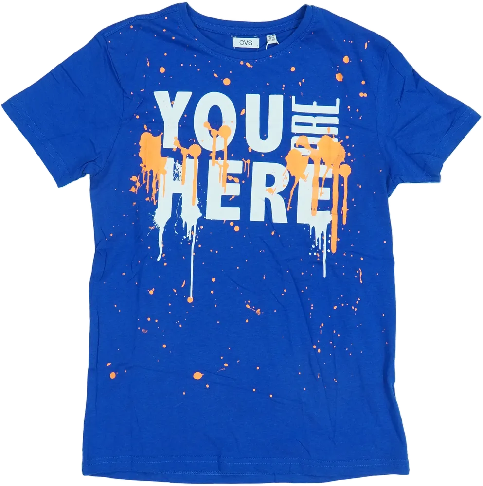 Kék OVS Póló EU 158 / UK 13 év / US 14 év/XL