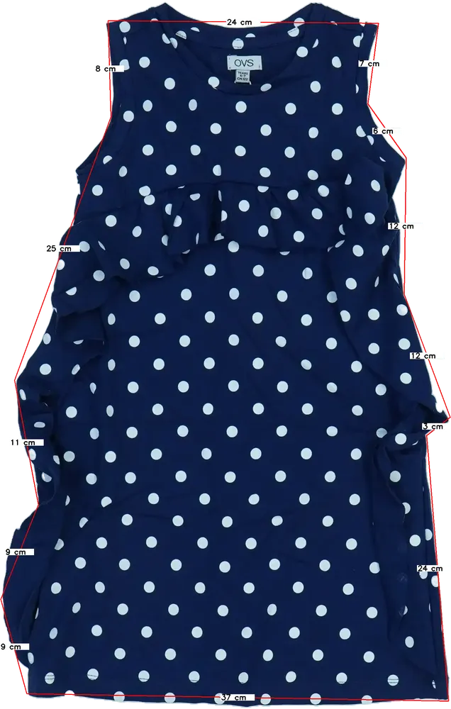 Kék OVS Ruha EU 122 / UK 7 év / US 7 év/M