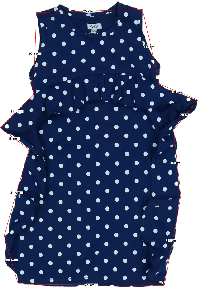 Kék OVS Ruha EU 128 / UK 8 év / US 8 év/M