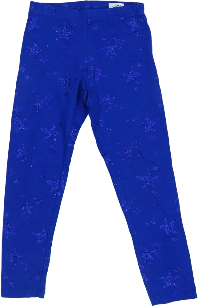 Kék OVS Leggings EU 122 / UK 7 év / US 7 év/M