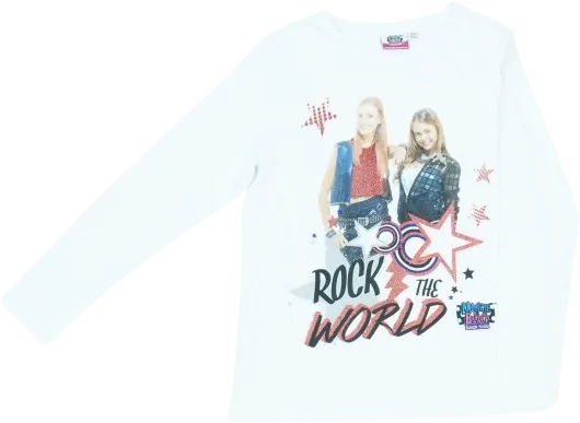 Fehér OVS Hosszú ujjú felső EU 140 / UK 10 év / US 10 év/L