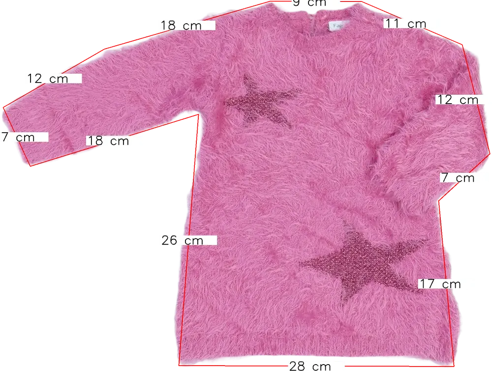 Rózsaszín OVS - Fagottino Pulóver EU 74 / UK 6-9 hónap / US 6-9 hónap