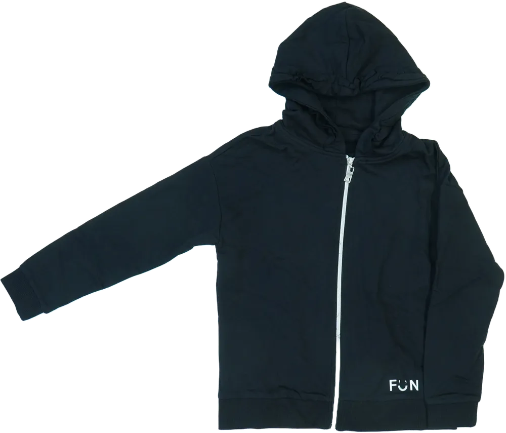 Fekete OVS Kapucnis pulóver EU 140 / UK 10 év / US 10 év/L