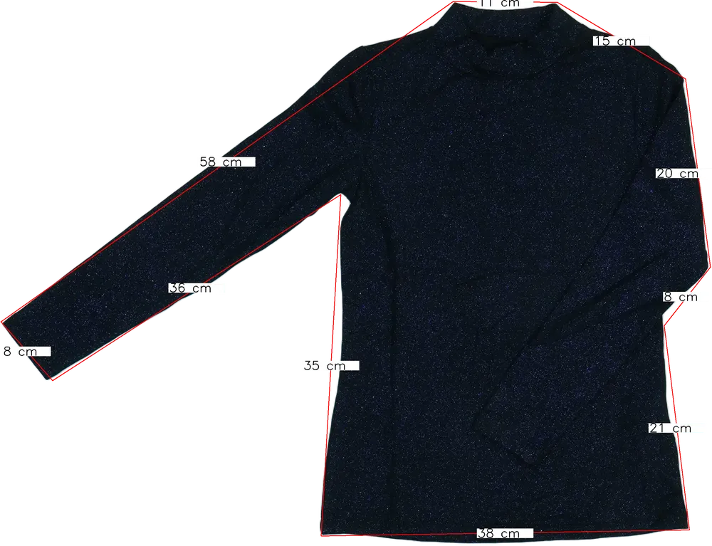 Fekete OVS Garbó EU 140 / UK 10 év / US 10 év/L