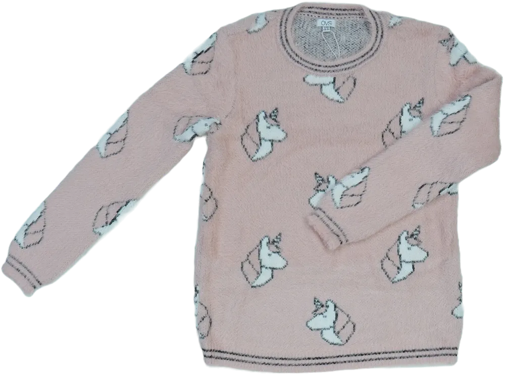 Rózsaszín OVS Pulóver EU 164 / UK 14 év / US 14 év/XL