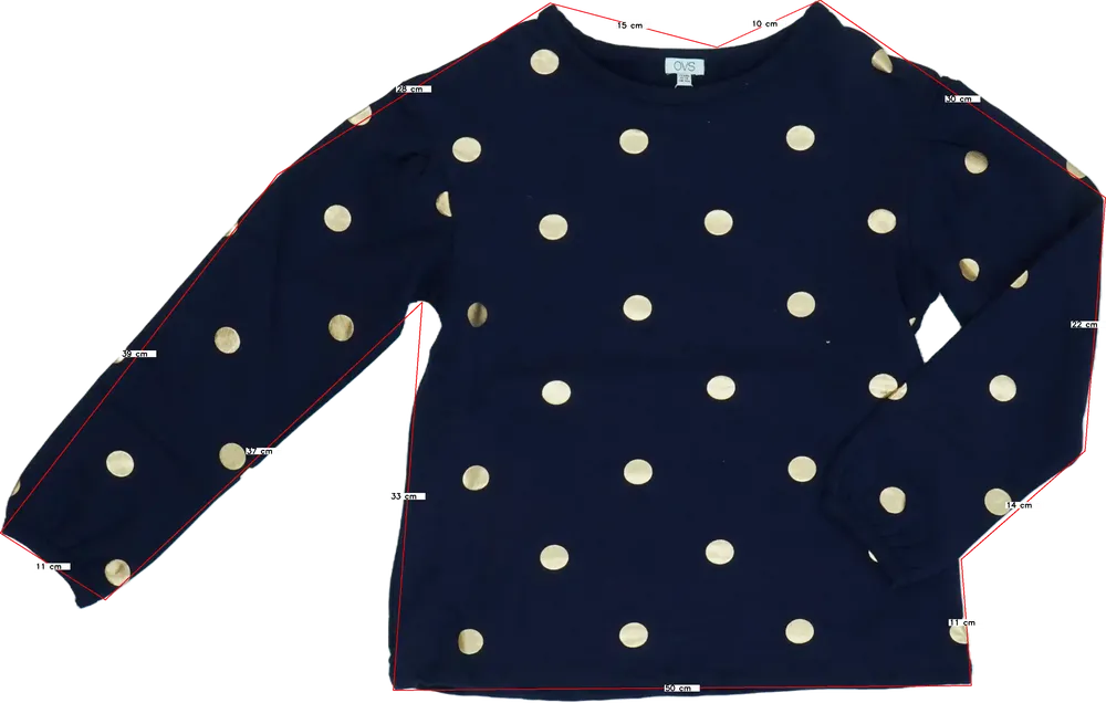 Kék OVS Pulóver EU 164 / UK 14 év / US 14 év/XL