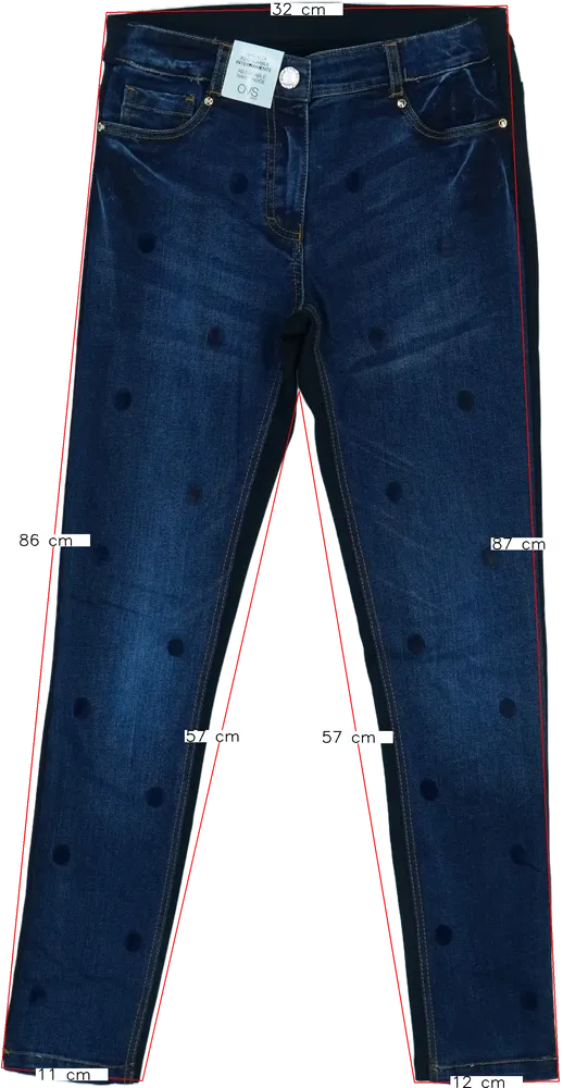 Kék OVS Farmernadrág EU 152 / UK 12 év / US 12 év/L
