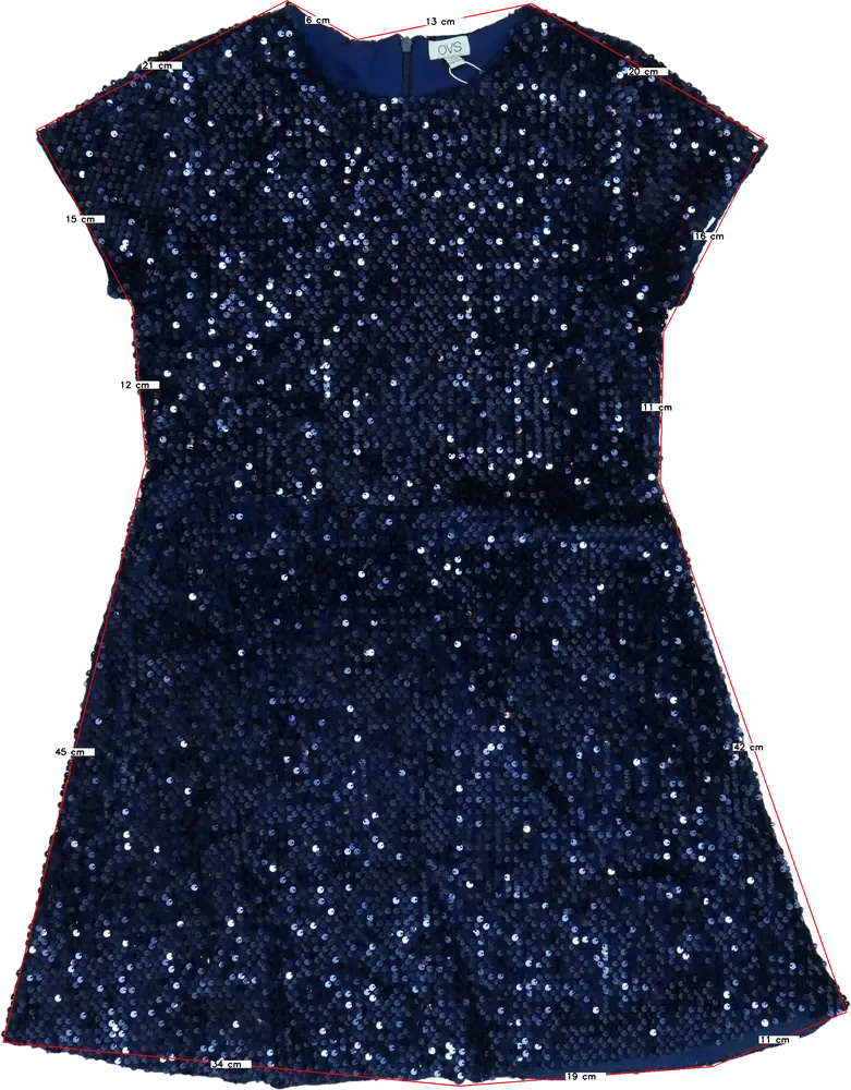 Kék OVS Ruha EU 158 / UK 13 év / US 14 év/XL