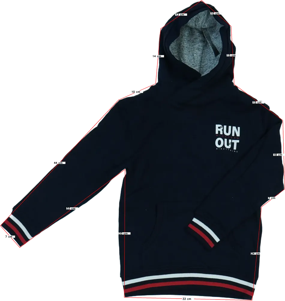 Kék OVS Kapucnis pulóver EU 128 / UK 8 év / US 8 év/M