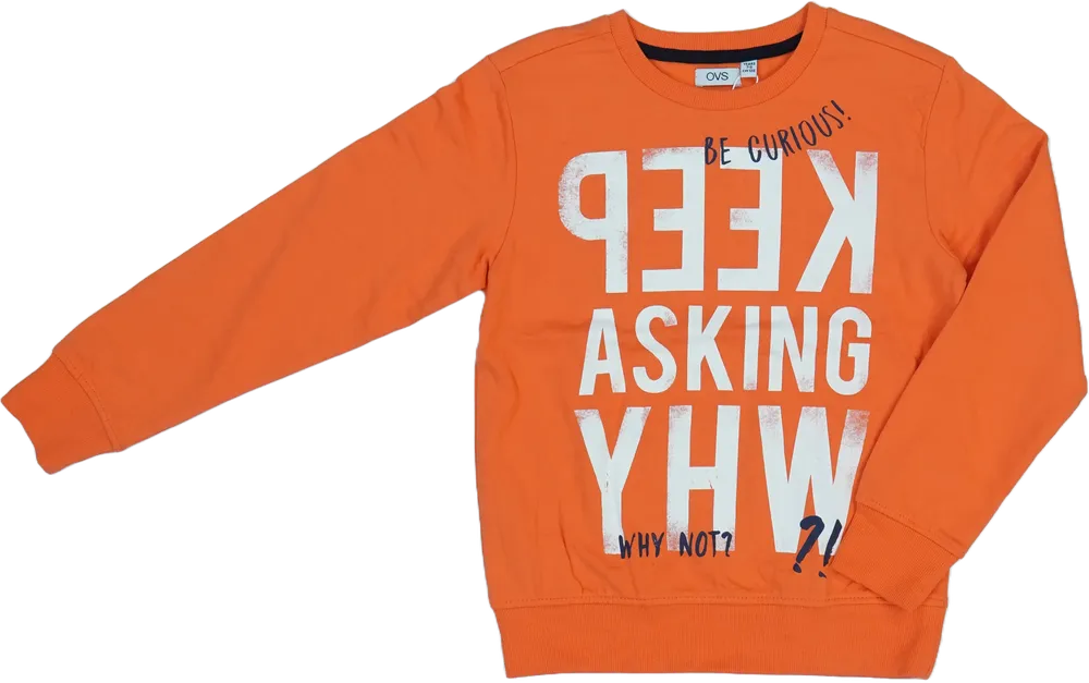 Sárga (narancs) OVS Pulóver EU 128 / UK 8 év / US 8 év/M