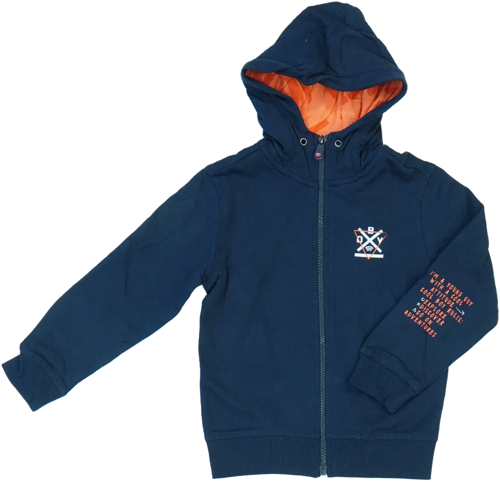 Kék OVS Kapucnis pulóver EU 110 / UK 5 év / US 5 év/XS