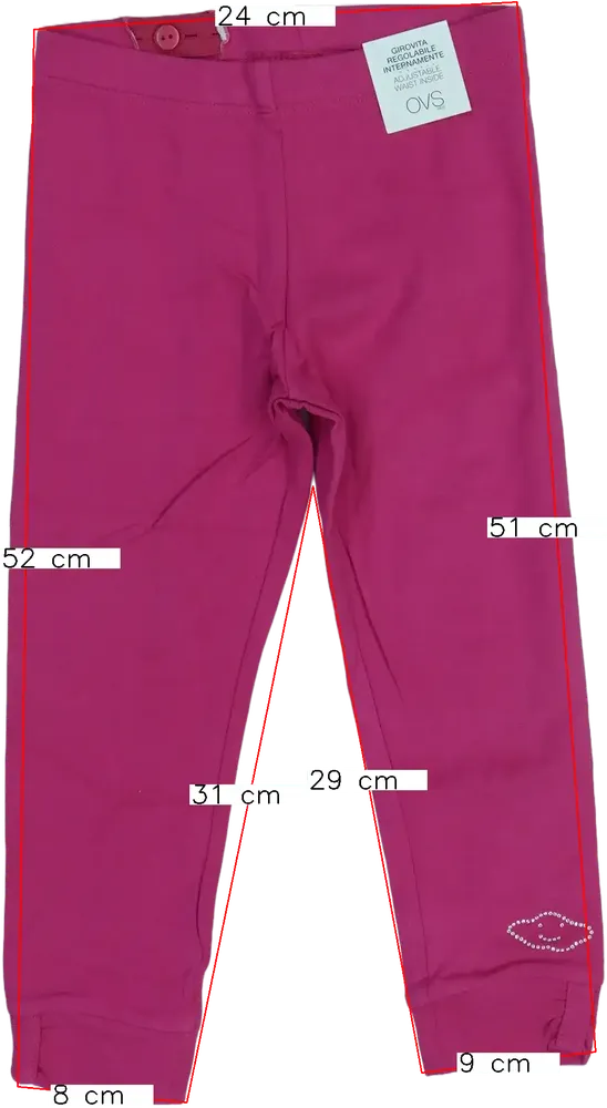 Rózsaszín OVS Leggings EU 98 / UK 3 év / US 3T