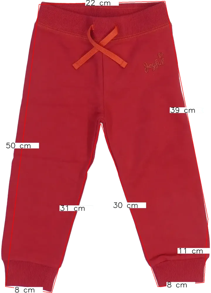 Piros OVS - Fagottino Melegítőnadrág EU 86 / UK 12-18 hónap / US 18 hónap