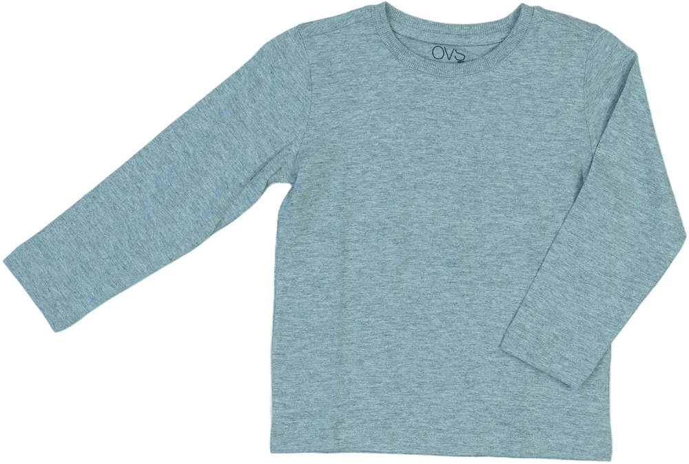 Szürke OVS Hosszú ujjú felső EU 104 / UK 4 év / US 4T/XS
