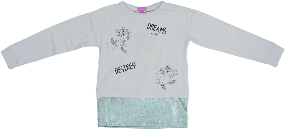 Rózsaszín Disney Hosszú ujjú felső EU 122 / UK 7 év / US 7 év/M