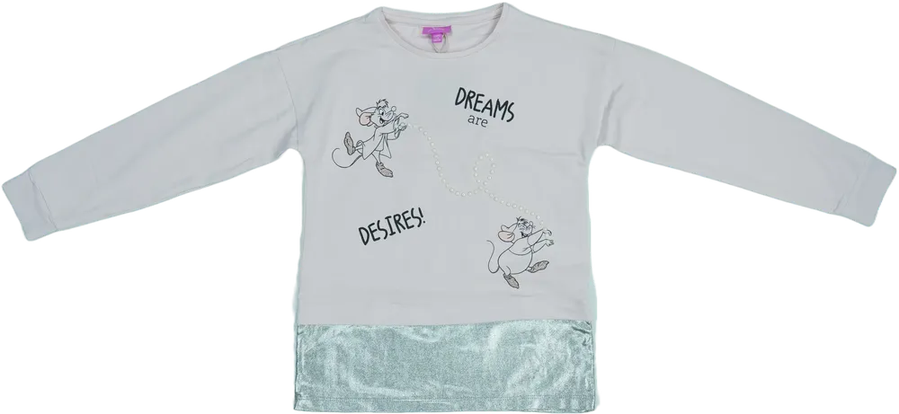 Rózsaszín Disney Hosszú ujjú felső EU 128 / UK 8 év / US 8 év/M