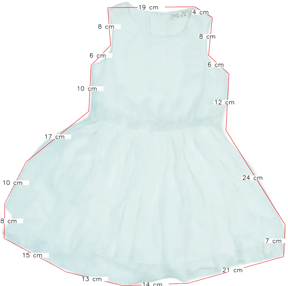 Fehér OVS Ruha EU 110 / UK 5 év / US 5 év/XS