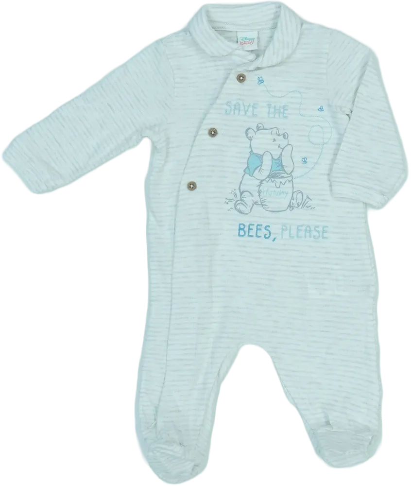 Szürke Disney Hosszú ujjú rugdalózó EU 62 / UK 0-3 hónap / US 0-3 hónap