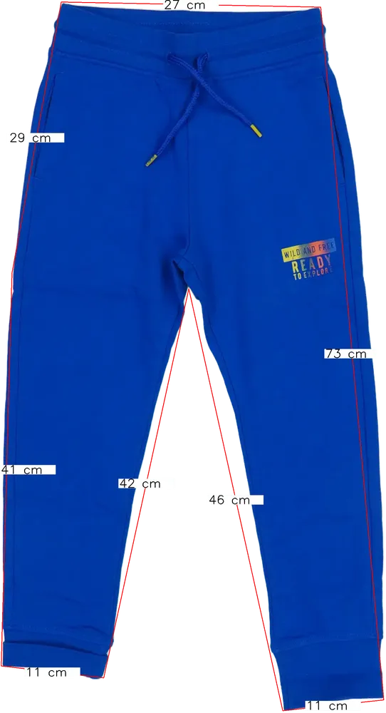 Kék OVS Melegítőnadrág EU 122 / UK 7 év / US 7 év/M