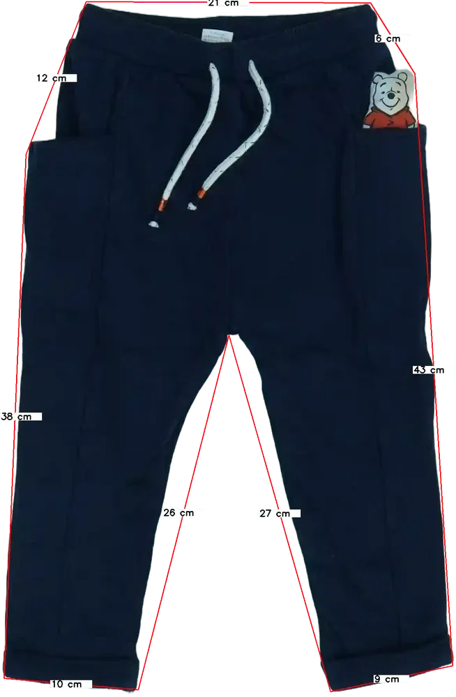 Kék OVS Melegítőnadrág EU 98 / UK 3 év / US 3T