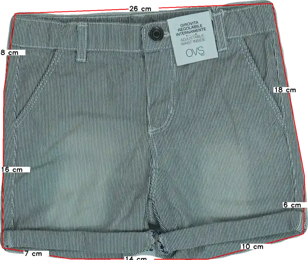 Szürke OVS - Fagottino Rövidnadrág EU 86 / UK 12-18 hónap / US 18 hónap