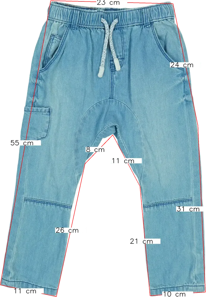 Kék OVS - Fagottino Hosszúnadrág EU 92 / UK 2 év / US 2T