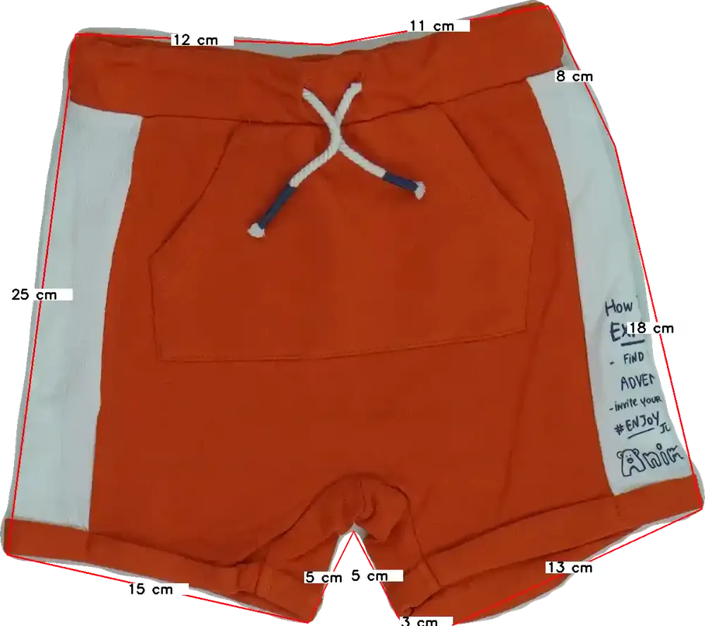 Sárga (narancs) OVS - Fagottino Rövidnadrág EU 98 / UK 3 év / US 3T