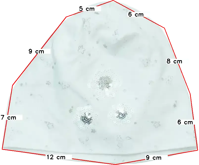 Fehér OVS Sapka EU 98 / UK 3 év / US 3T