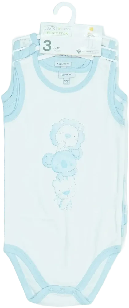 Kék OVS - Fagottino Csomag - Body EU 92 / UK 2 év / US 2T