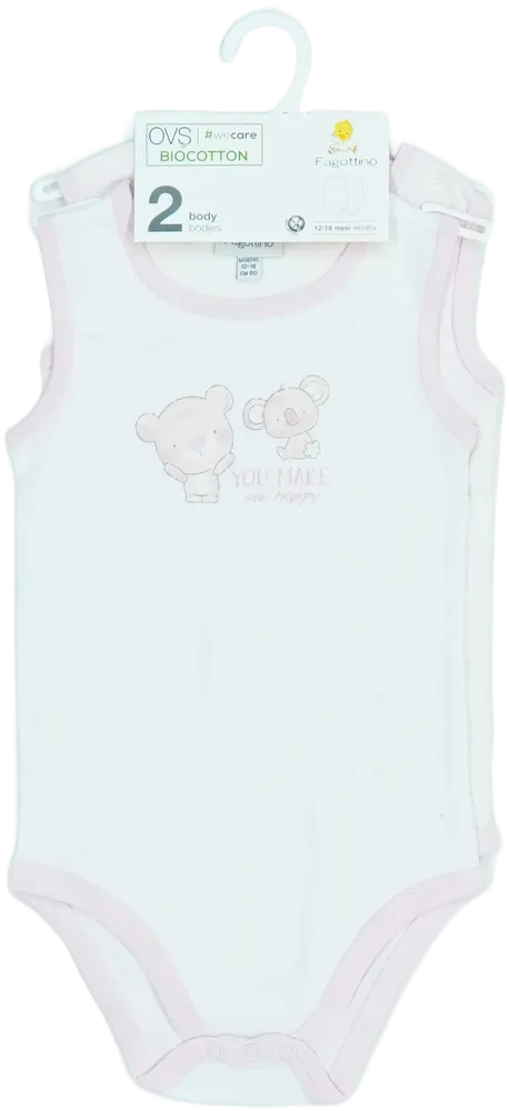 Rózsaszín OVS - Fagottino Csomag - Body EU 86 / UK 12-18 hónap / US 18 hónap