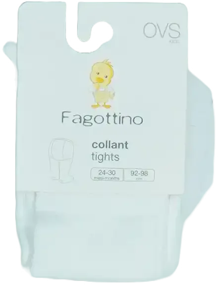 Fehér OVS Harisnya EU 98 / UK 3 év / US 3T