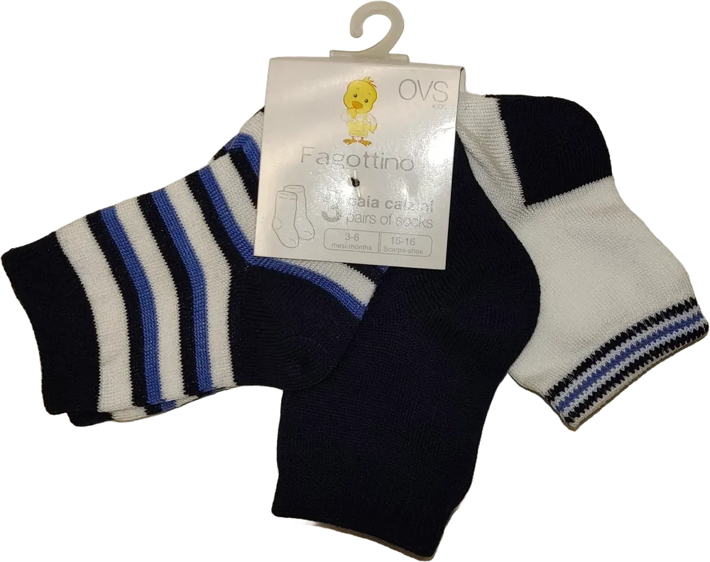 Többszínű OVS Csomag - Zoknik EU 16