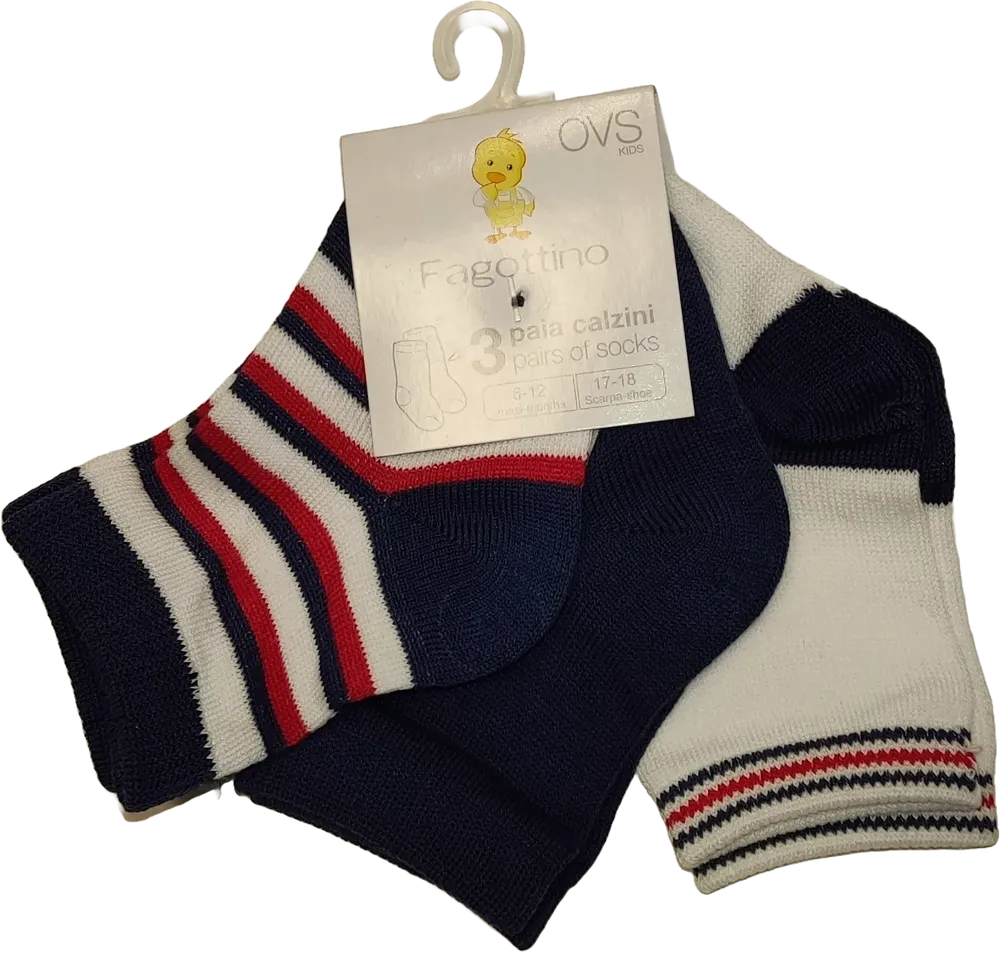 Többszínű OVS Csomag - Zoknik EU 18