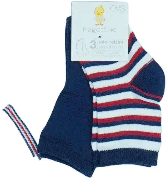 Többszínű OVS Csomag - Zoknik EU 22