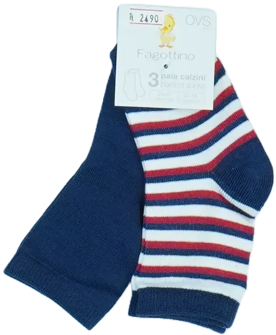 Többszínű OVS Csomag - Zoknik EU 24