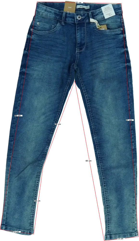 Kék OVS - Republic of Denim Farmernadrág EU 152 / UK 12 év / US 12 év/L