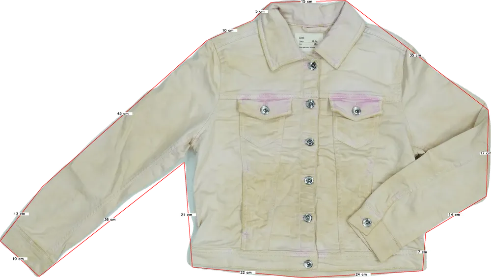 Rózsaszín OVS Farmerdzseki EU 164 / UK 14 év / US 14 év/XL