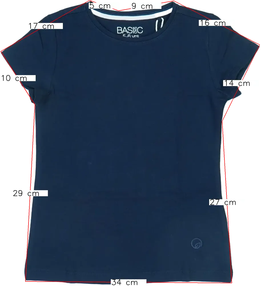 Kék OVS Póló EU 116 / UK 6 év / US 6 év/S