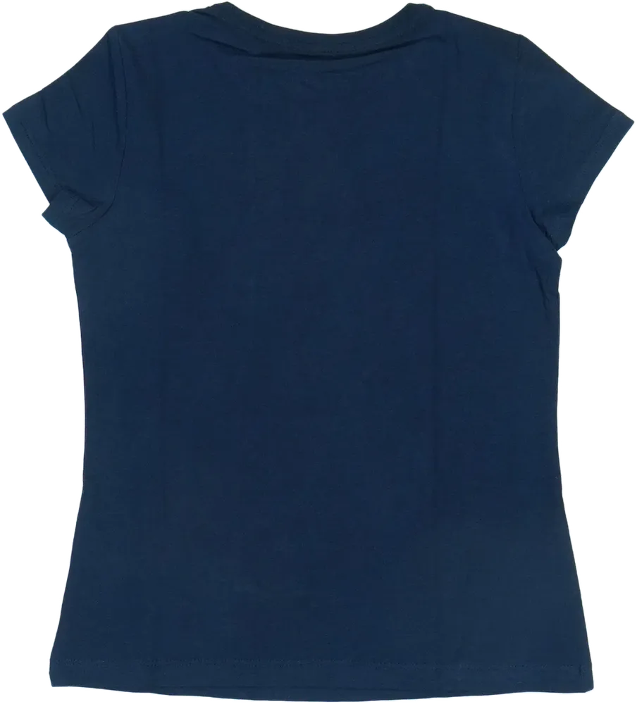 Kék OVS Póló EU 122 / UK 7 év / US 7 év/M