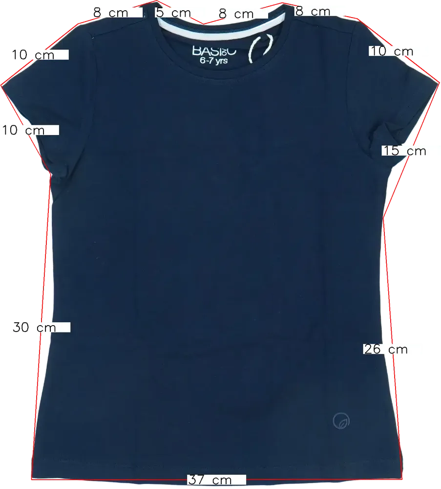 Kék OVS Póló EU 122 / UK 7 év / US 7 év/M