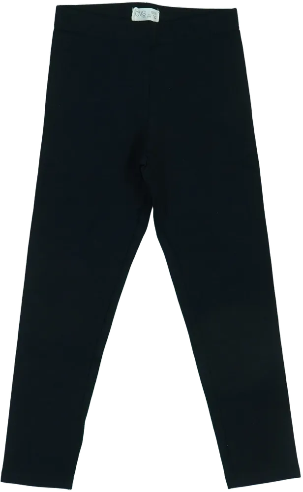 Fekete OVS Leggings EU 116 / UK 6 év / US 6 év/S