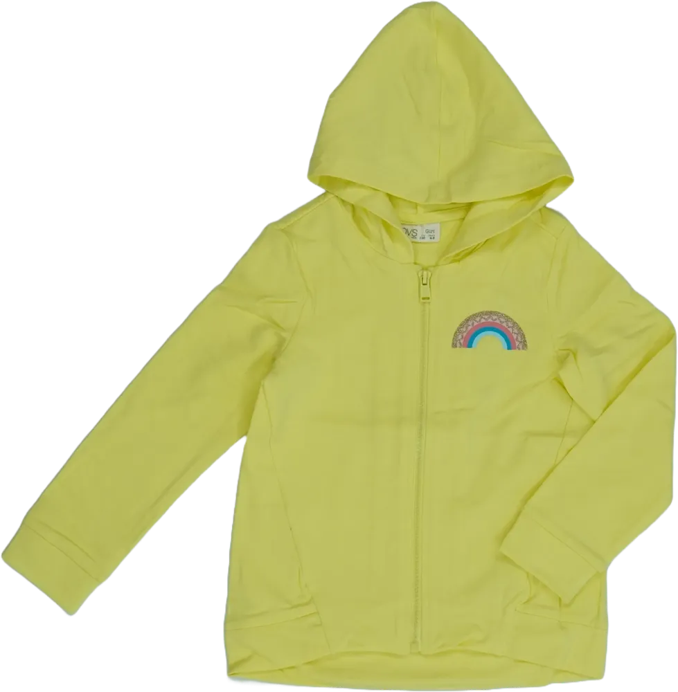 Sárga OVS Kapucnis pulóver EU 110 / UK 5 év / US 5 év/XS