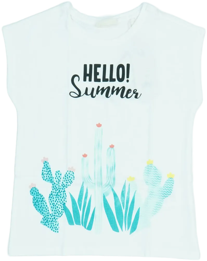 Fehér OVS Póló EU 134 / UK 9 év / US 9 év/L